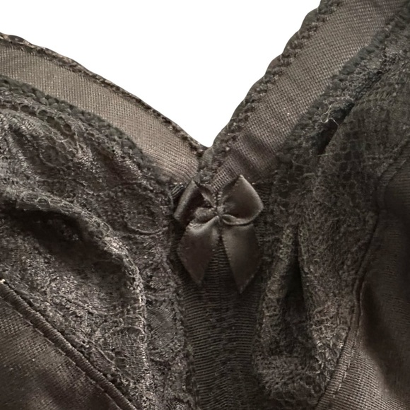 Glamorise MagicLift Original Support Full Figure Bra 1000 Black Womens Size 40G - Picture 4 of 9